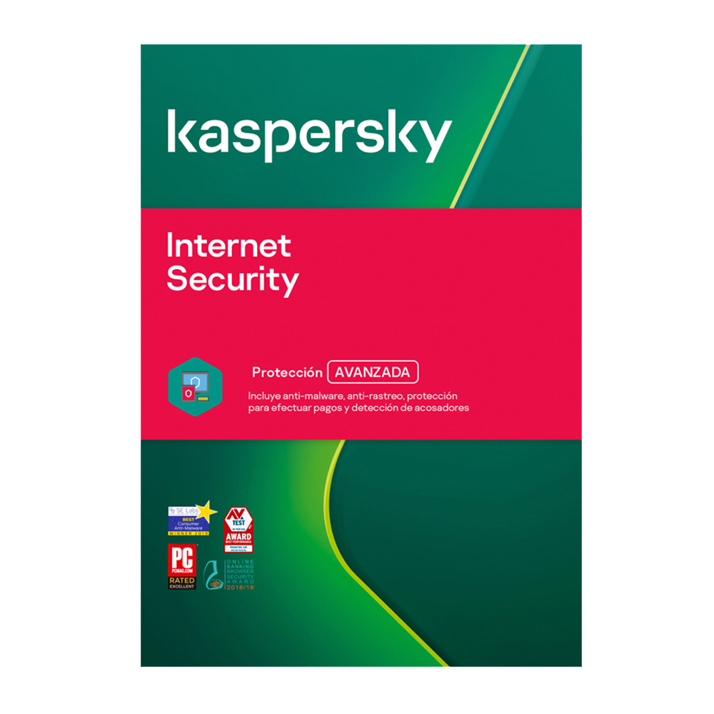Antivirus Kaspersky Internet Security 1 Dispositivo ESD 1 Año Digital SIShop 🛒