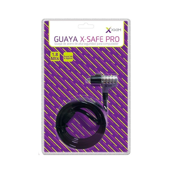 Accesorios Y Perifericos Guaya Clave X-SAFE-PRO 1.8M SIShop 🛒