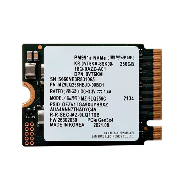 Partes Disco Duro SSD M.2 256GB Samsung SIShop 🛒