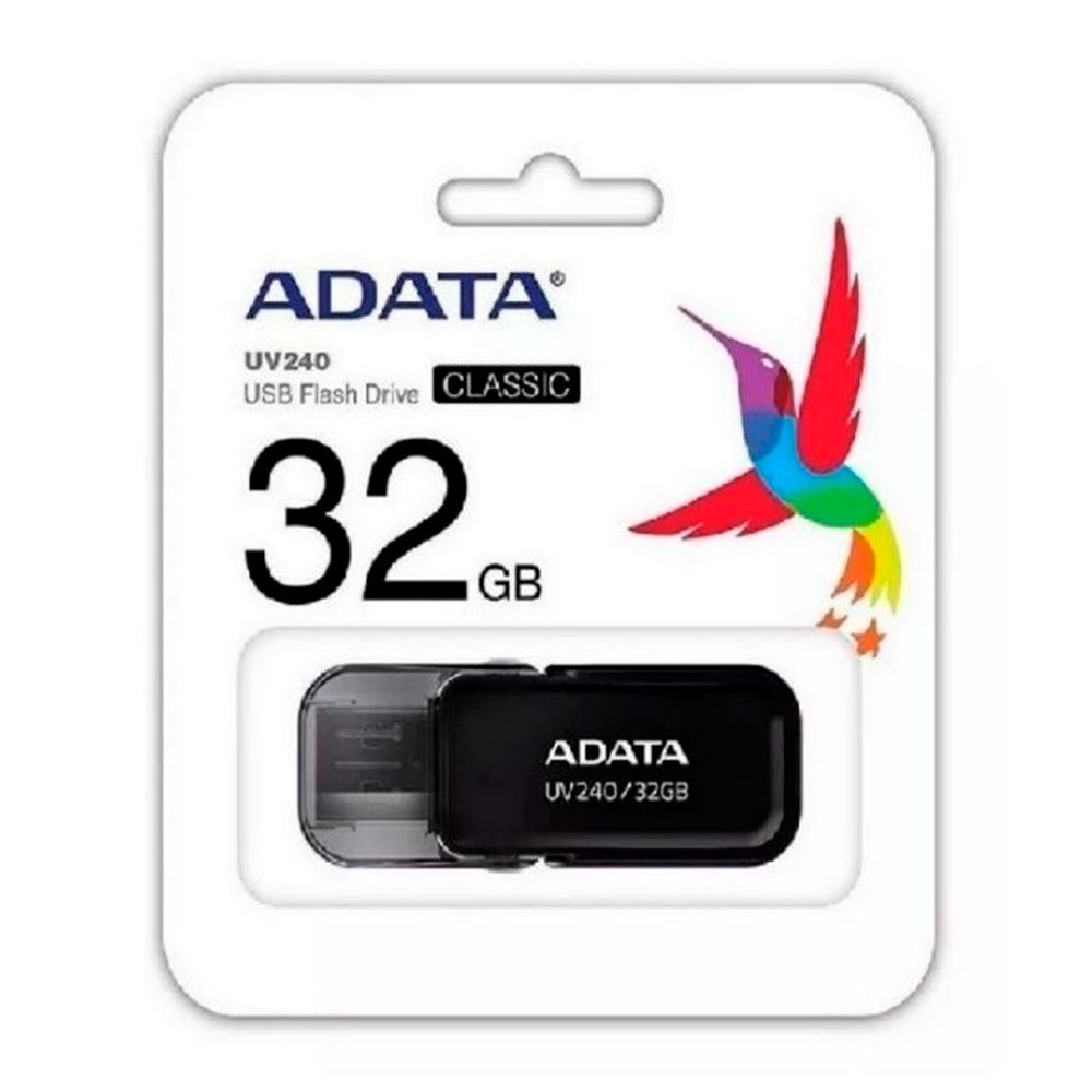 Almacenamiento Memoria USB adata 32GB - USB 2.0 - Negro SIShop 🛒