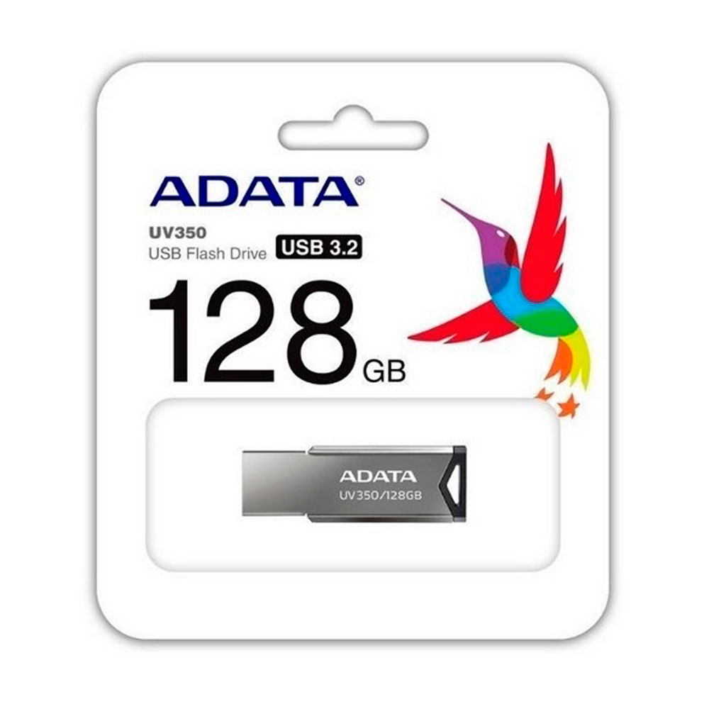 Almacenamiento Memoria Usb Adata AUV350 3.1 128GB Metálica SIShop 🛒