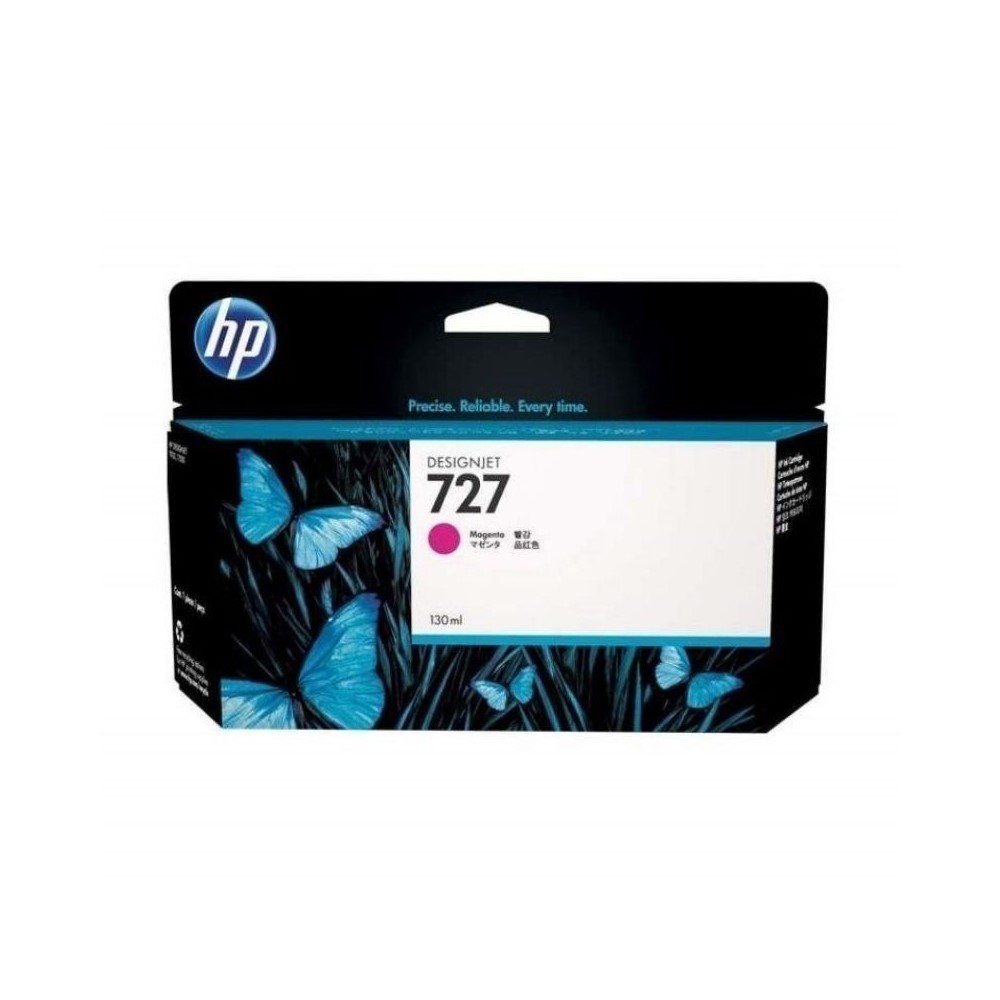 Cartuchos Cartucho de tinta HP 727 DesignJet magenta de 130 ml  SIShop 🛒