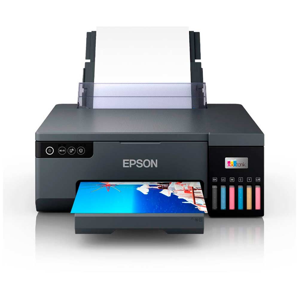 Impresión Impresora Fotográfica Wifi EPSON Ecotank L8050 COLOR Negro SIShop 🛒