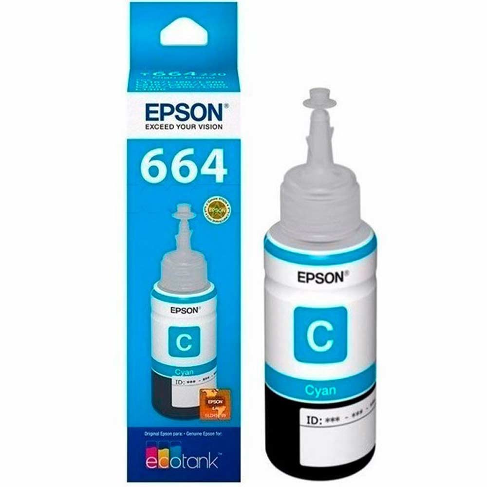 Consumibles Botella De Tinta para impresoras Epson Ecotank 70ml Cyan SIShop 🛒