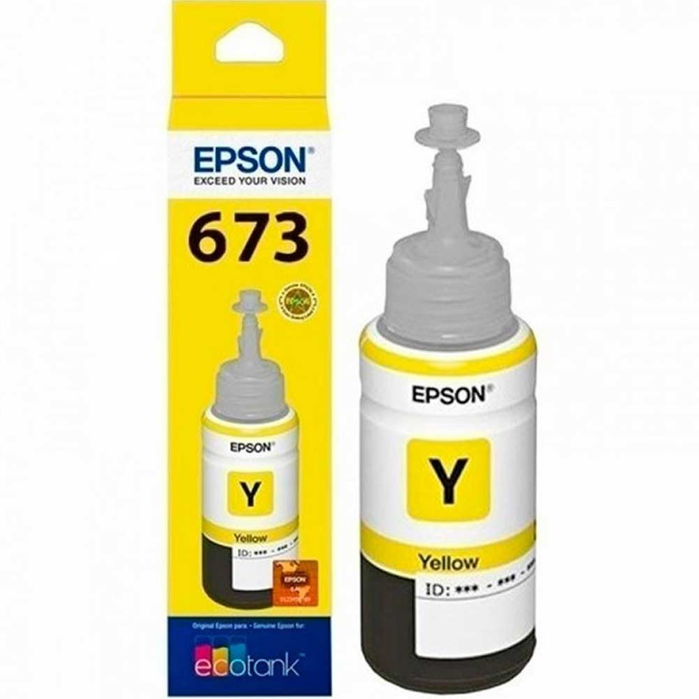 Consumibles Botella de tinta para impresoras EPSON T673420-AL - Ecotank L800/L805 Yellow SIShop 🛒