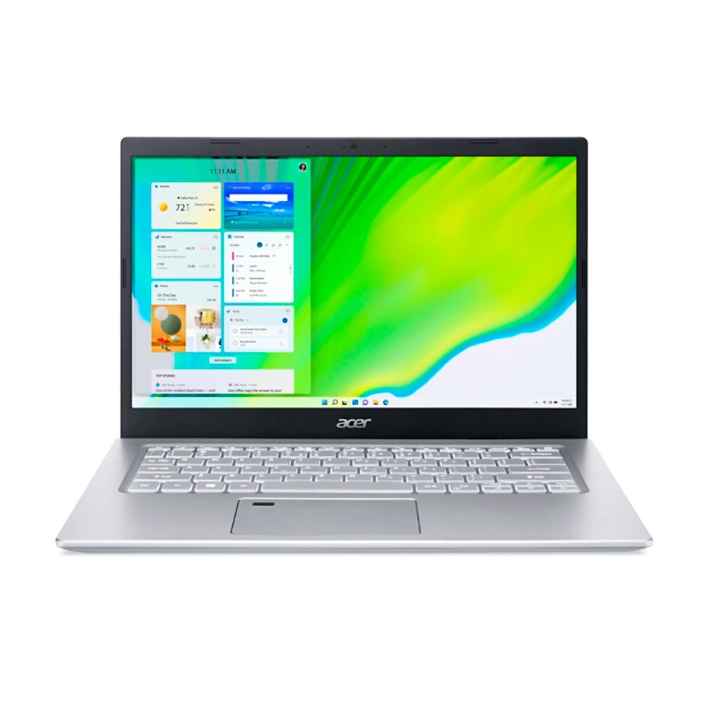 Computadores Computador Portátil Acer, pantalla de 14” HD Intel Core i3  4GB RAM/256GB SSD, Windows 10 Home color Silver