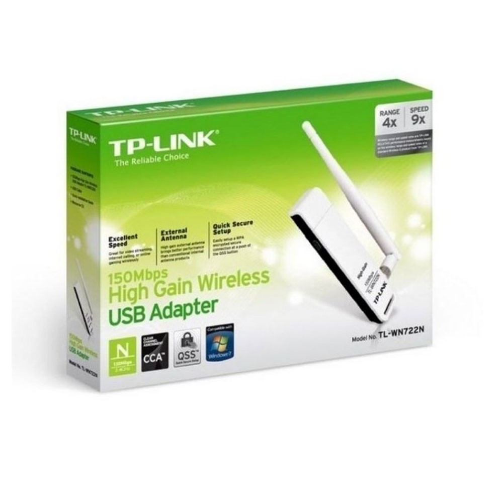 Redes Adaptador de Red TPLINK USB N150Mbps SIShop 🛒
