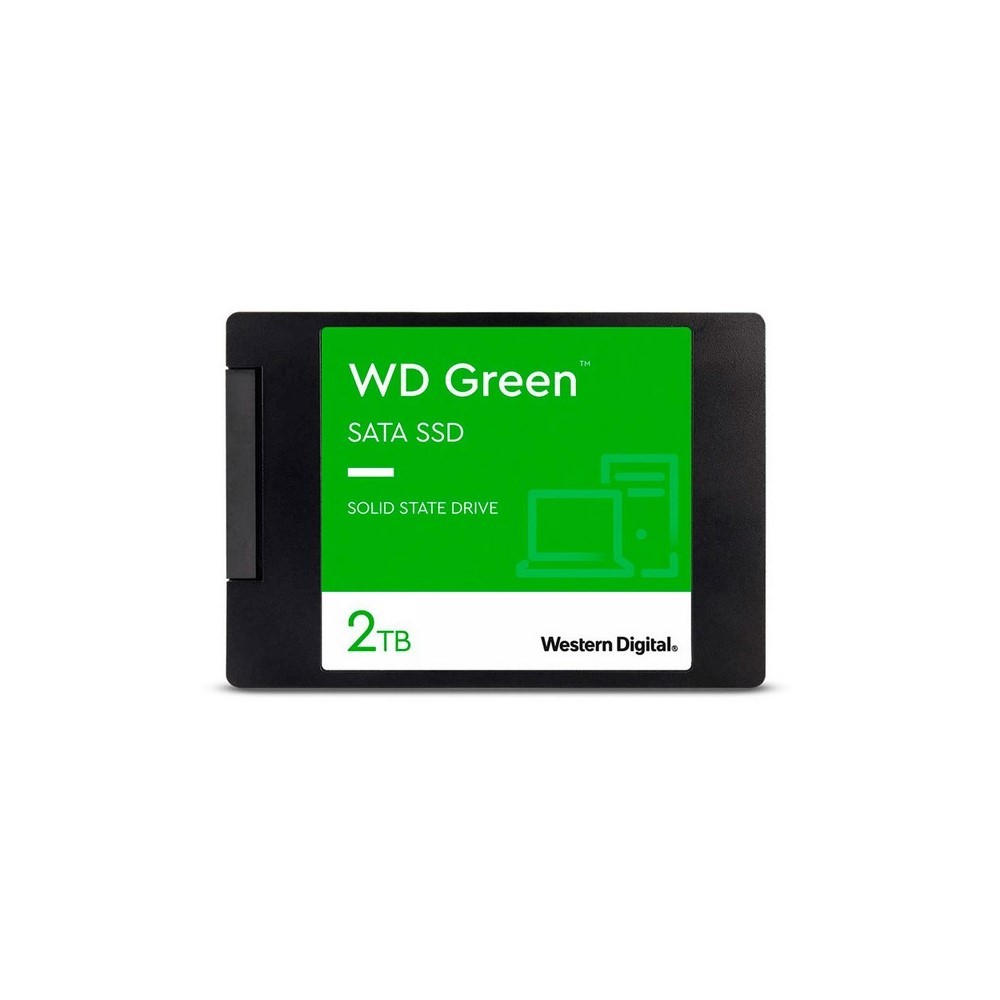 Almacenamiento Unidad de Estado Solido SSD WESTERN DIGITAL Green 2TB COLOR Negro Verde SIShop 🛒