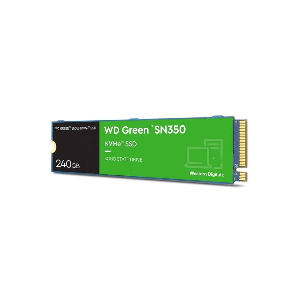 Almacenamiento Unidad de estado sólido SSD Western Digital Green SN350 240GB M.2 PCIe NVMe SIShop 🛒