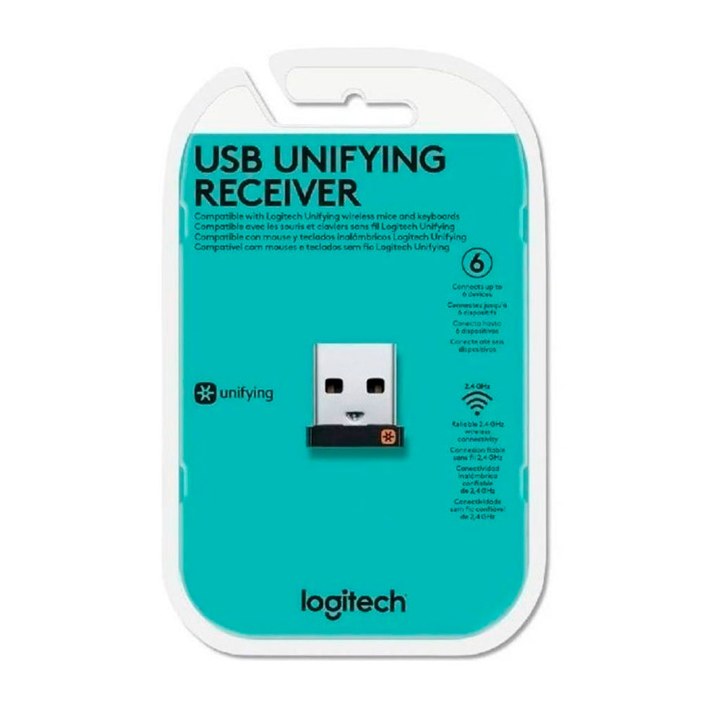Accesorios Y Perifericos Receptor USB LOGITECH Para Mouse Teclados y Combos COLOR Negro SIShop 🛒
