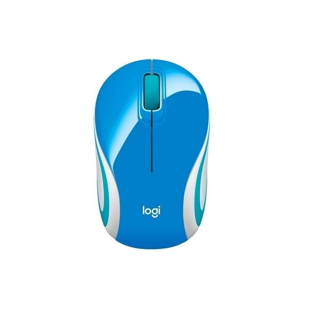 Accesorios Y Perifericos Mini Mouse M187 Logitech Inalámbrico Receptor Usb Azul SIShop 🛒
