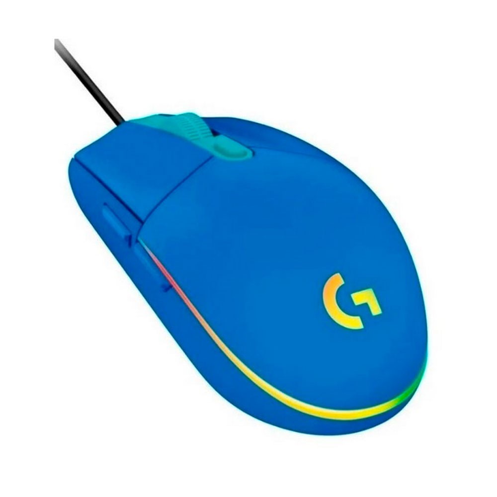 Gaming Mouse G203 Lightsync Gaming Azul SIShop 🛒