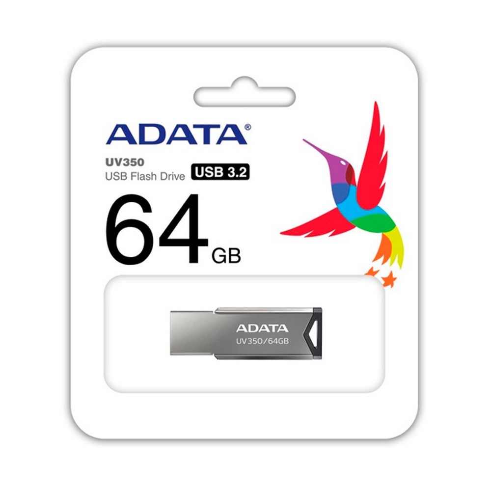 Almacenamiento ADATA Memoria USB 64GB COLOR Plata SIShop 🛒