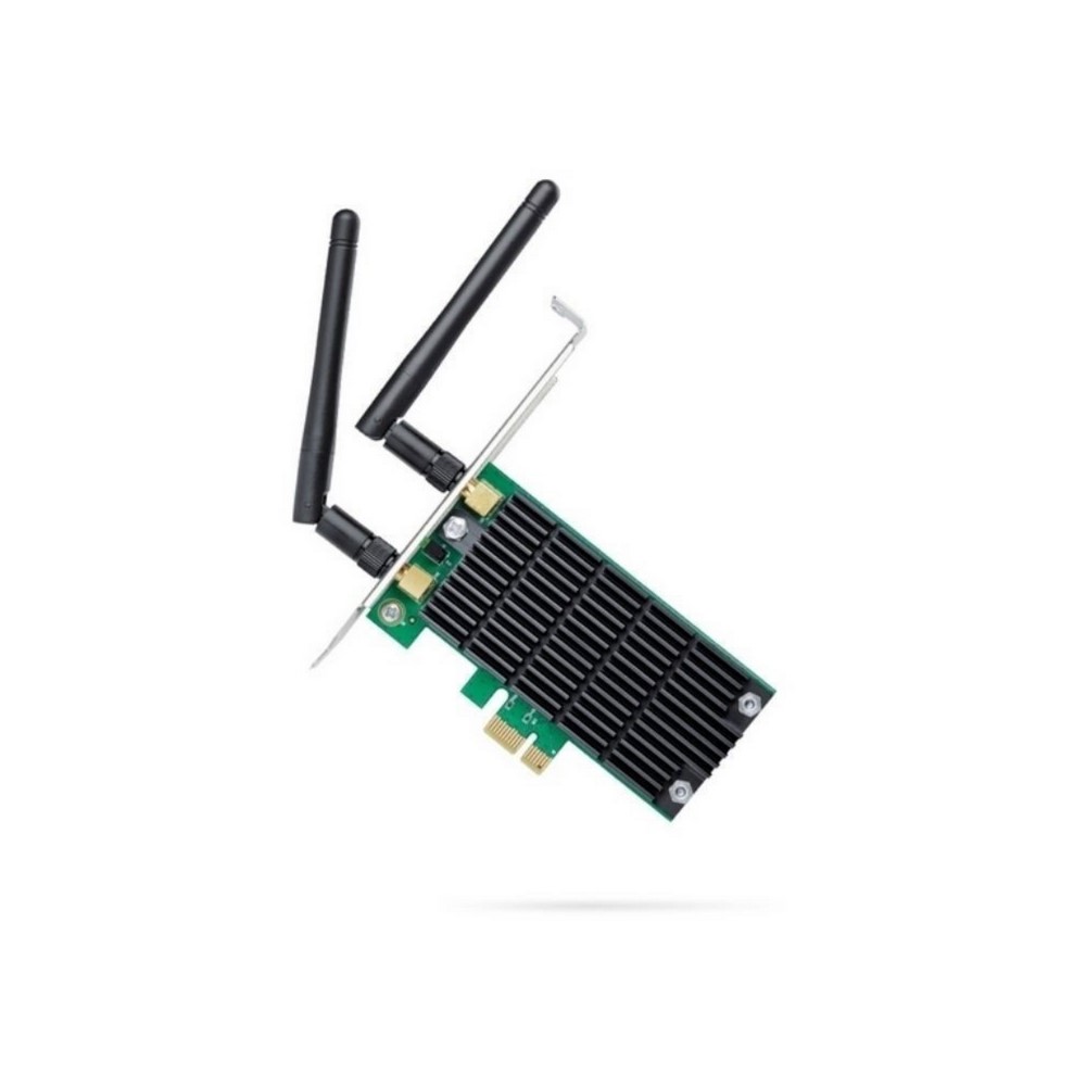 Redes Adaptador PCI EXPRESS TPLINK  inalambrico Doble banda AC 1200 2 antenas externas SIShop 🛒