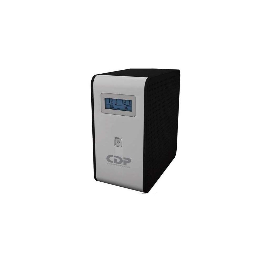 ENERGÍA UPS CDP Interactiva CDP, 1200VA/720W 10 Tomas de Salida Pantalla LCD Software de monitoreo SIShop 🛒