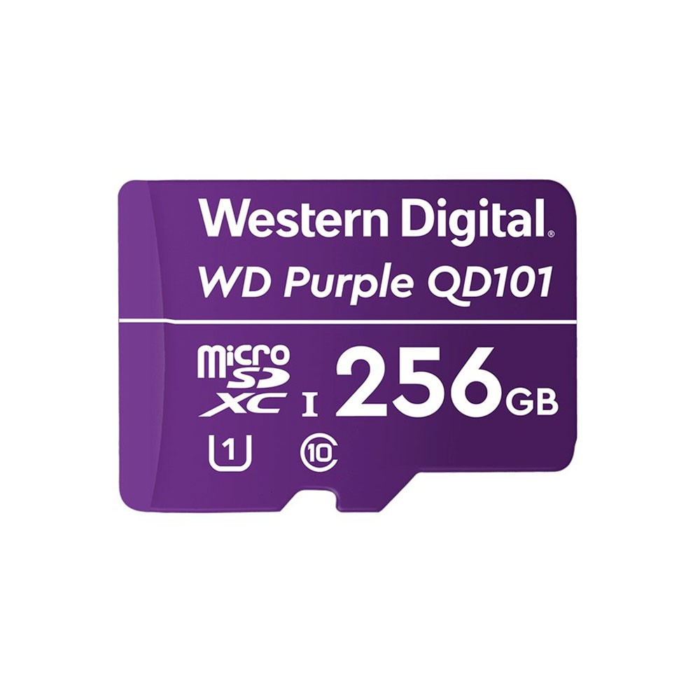 Almacenamiento Tarjeta MicroSD WESTERN DIGITAL 256gb Para Cámaras de Seguridad SIShop 🛒