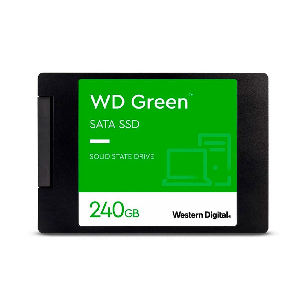 Almacenamiento Unidad de Estado Solido SSD WESTERN DIGITAL 240gb COLOR Negro Verde SIShop 🛒