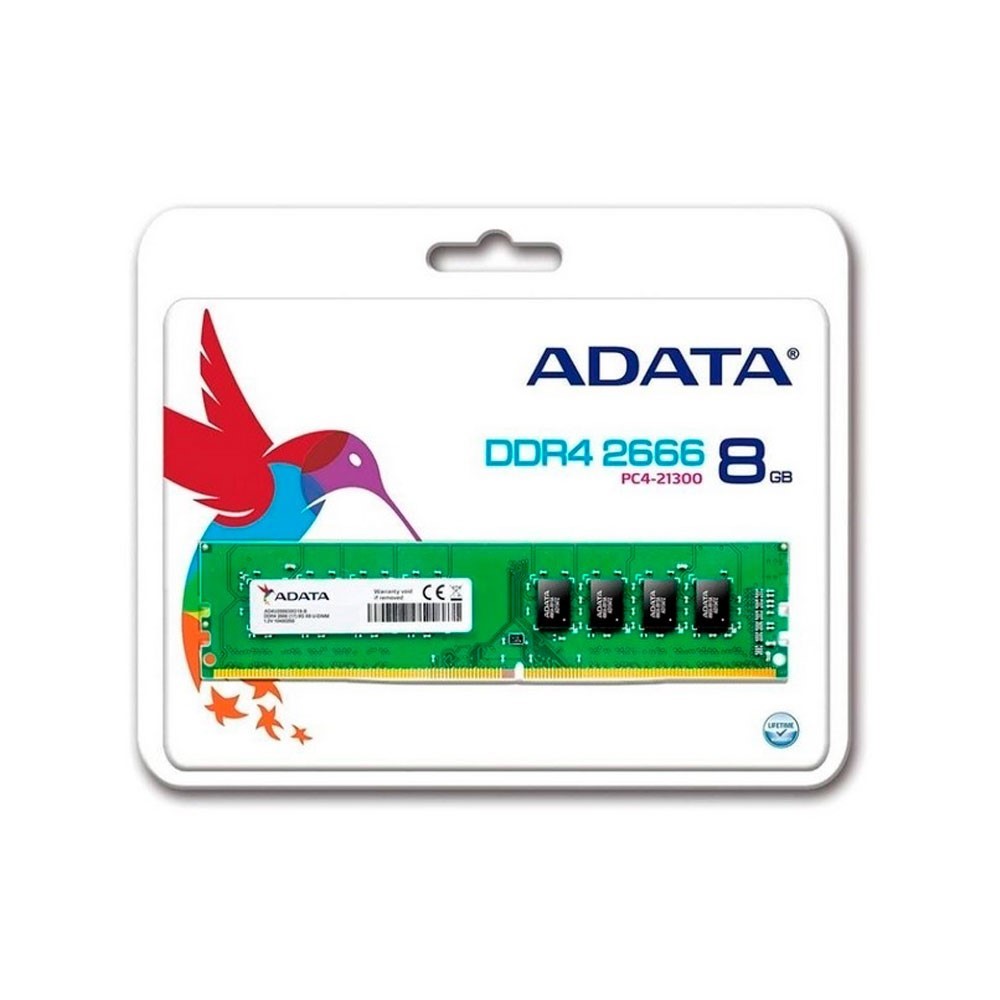 Almacenamiento Memoria Ram Adata Pc 8GB DDR4, Velocidad de 2666 MHz SIShop 🛒