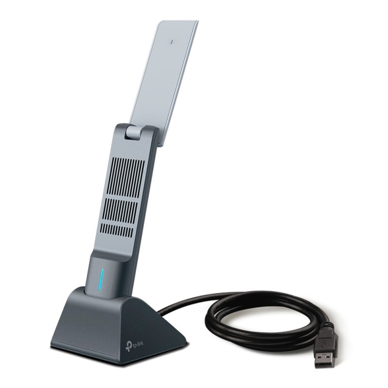 Adaptador de red TPLINK AX1800 High Gain Dual Band Wi-Fi 6 USB Adapter SPEED: 1201 Mbps at 5 GHz + 574 Mbps at 2.4 GHz SPEC: High Gain External Antennas, USB 3.0, Cradle with Extension Cable FEATURE: MU-MIMO, OFDMA, WPA3 - Image 3