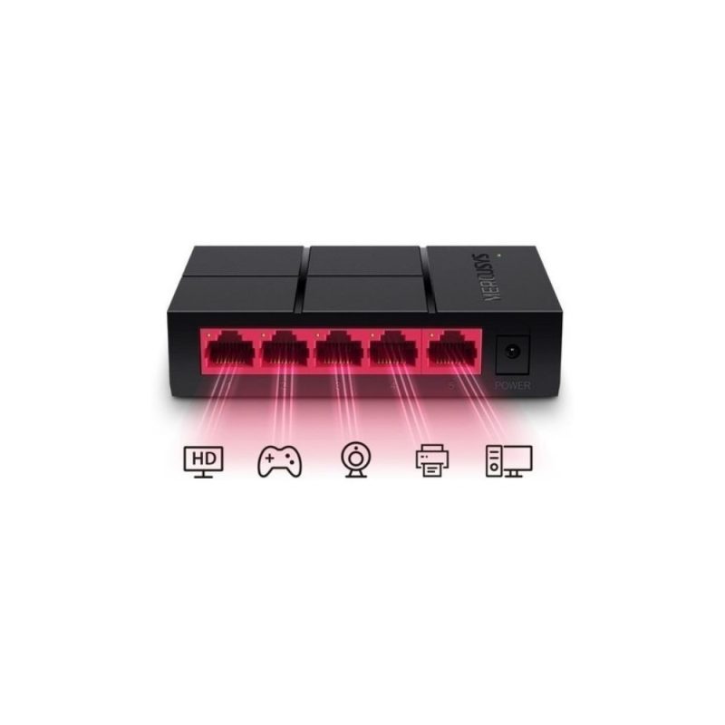 Switch MERCUSYS 5 Puertos 10/100/1000 - Image 4