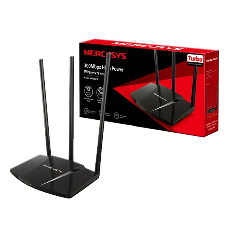 Router Mercusys TPLINK 300mbps COLOR Negro - Image 2