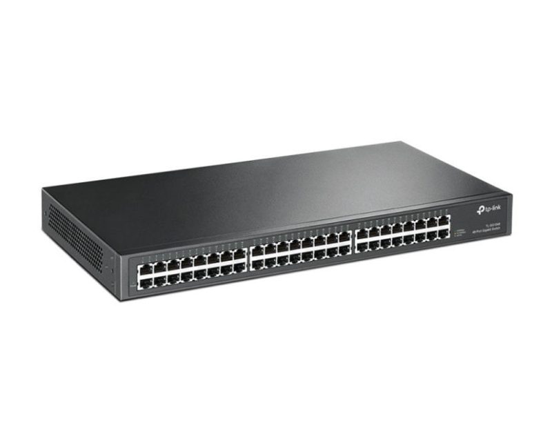 Switch TP-LINK NO Administrable 48 Puertos RJ45 de 10/100/1000Mbps COLOR Negro - Image 2