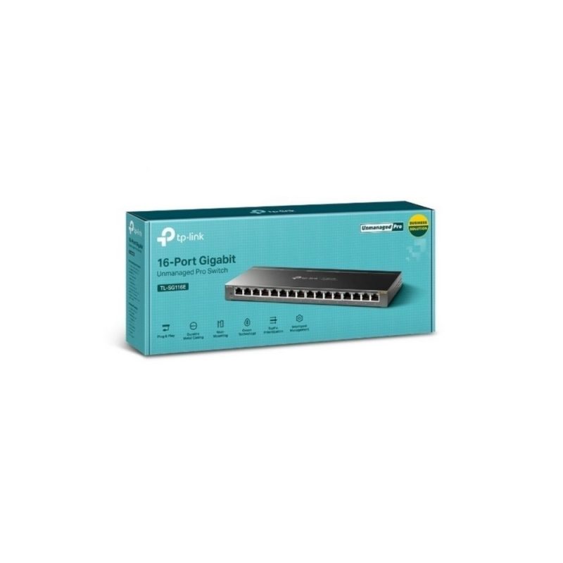 Switch TPLINK  administrable de escritorio 16 puertos - Image 3