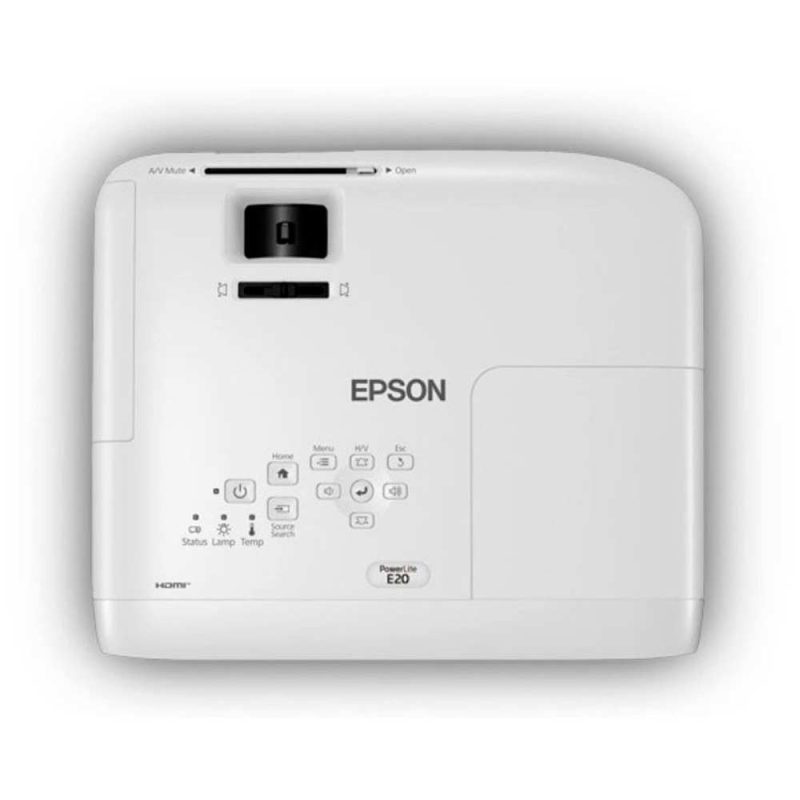 Video Proyector EPSON PowerLite E20 COLOR Blanco - Image 3