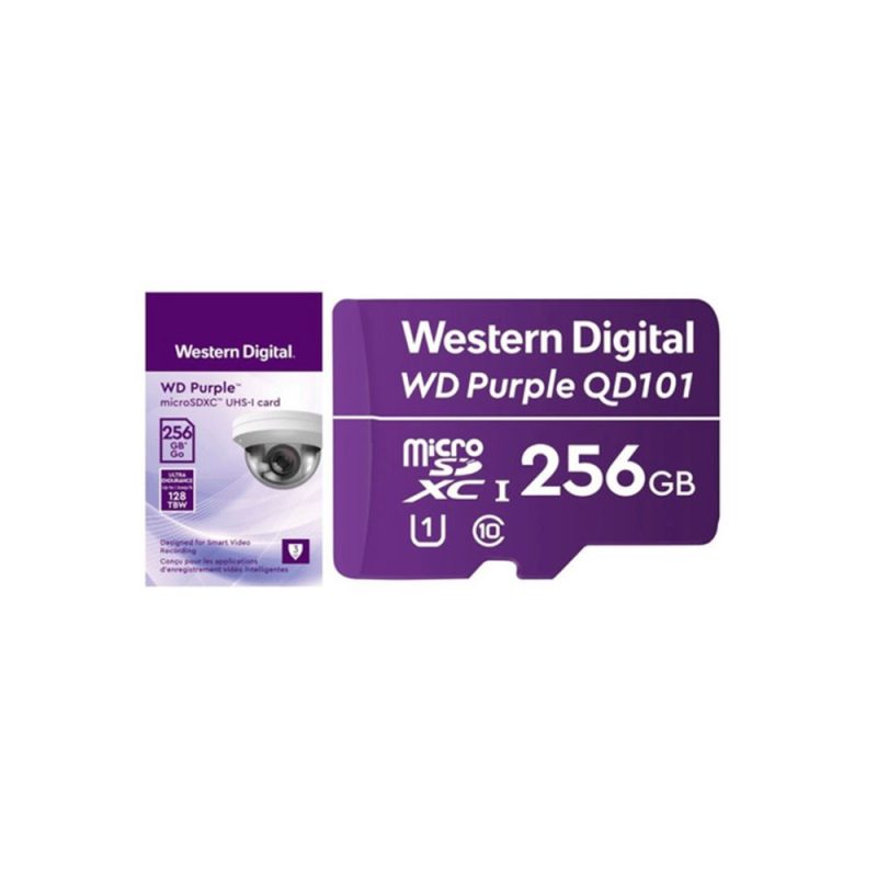 Tarjeta MicroSD WESTERN DIGITAL 256gb Para Cámaras de Seguridad - Image 3