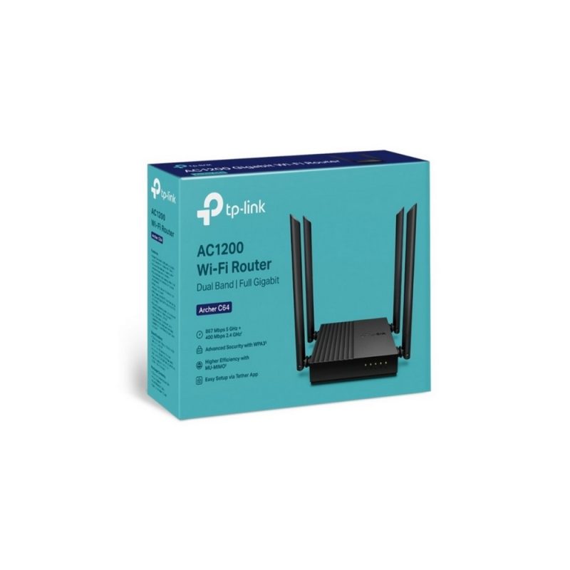 Router Tplink WiFi MU-MIMO inalámbrico AC1200 - Image 4
