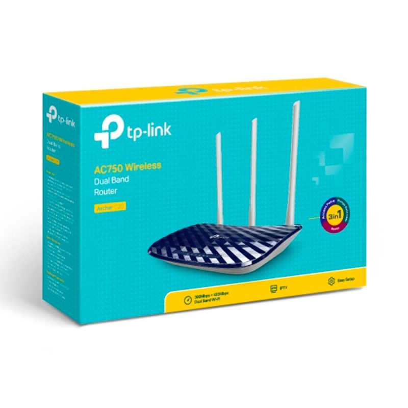 Router TPLINK Wifi Doble Banda Ac750 Gestión Remota Wisp 3 Antenas Externas COLOR Blanco - Image 4