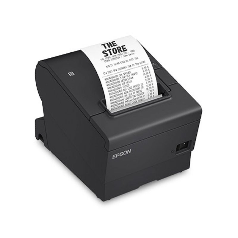 Impresora Epson Térmica de Recibos TM-T88VII-012; Puertos: USB+Ethernet+Serial, Autocortador, Ancho: 80mm/58mm, Velocidad: 500mm/s, Incluye fuente (4 años de Garantía) - Image 2