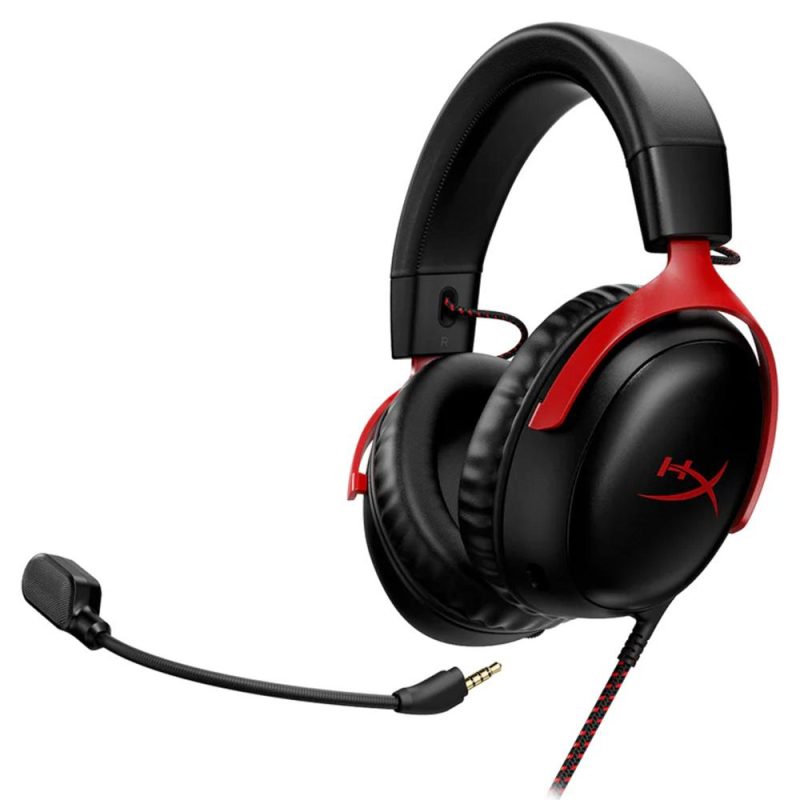 HyperX Cloud III Red --Auriculares para juegos (rojo) - Image 4