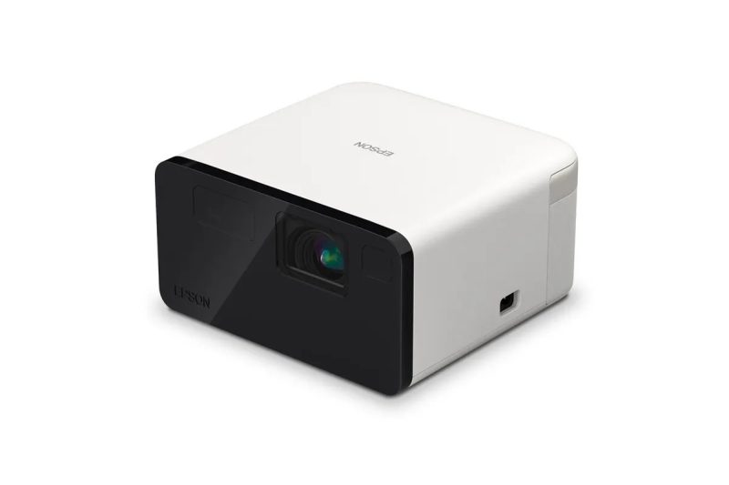 Mini Video Proyector Epson EpiqVision EF-21W /Diamond White/  Tecnología: 3 LCD Laser / (1.000 lumens en Blanco y Color - Resolución  FHD) Google tv, Bluetooth - Image 2