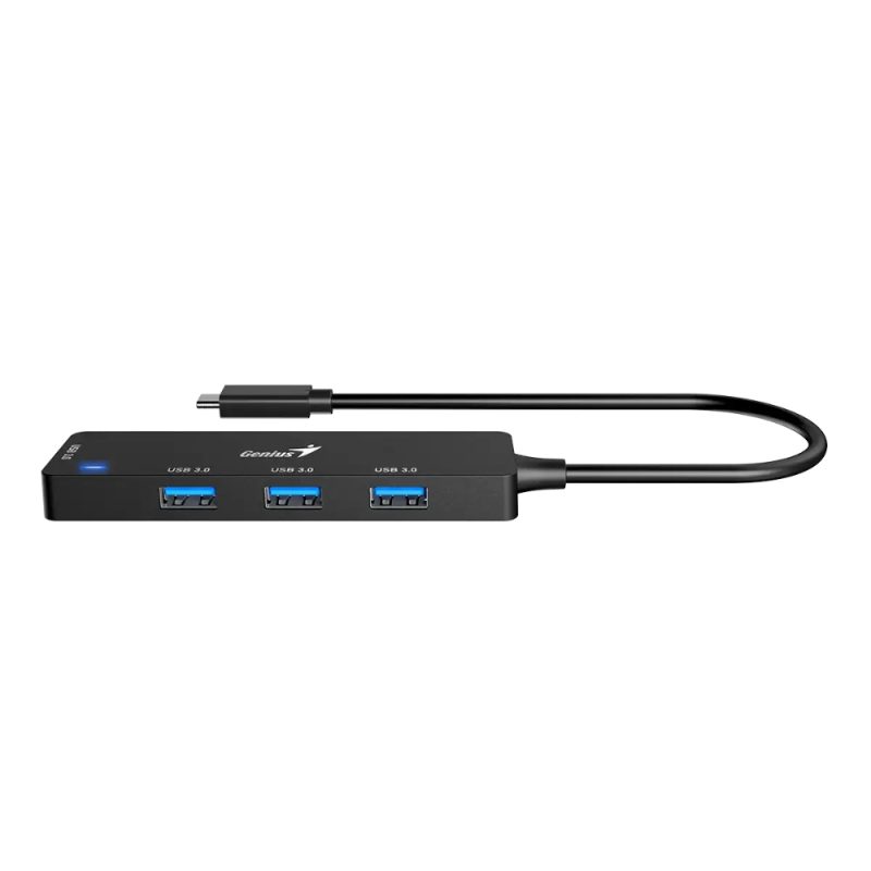 HUB USB-C GENIUS DE 4 PUERTOS BLACK - Image 3