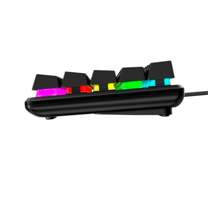 Teclado gamer HyperX inglés US color negro con luz RGB. - Image 4