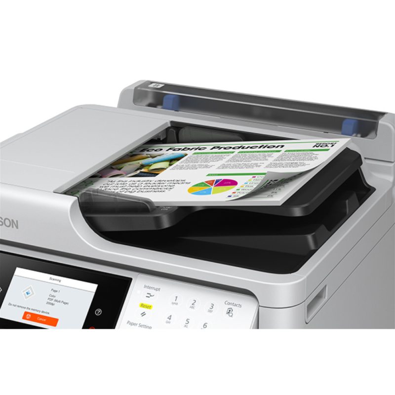 Multifuncional Epson WorkForce Pro WF-C5890 Color de Sistema de Bolsas de tinta - Image 3
