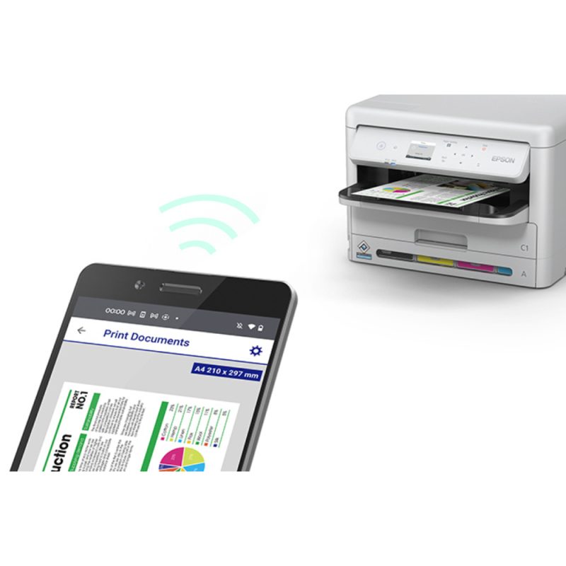 Impresora Epson WorkForce Pro WF-C5390 Color de Sistema de Bolsas de tinta - Image 3