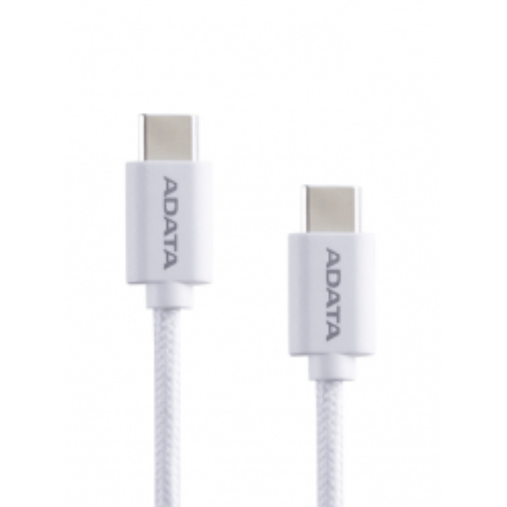 CABLE BLANCO  C TO C 2 METROS 100W SOPORTA CARGA RAPIDA  PD3.0 Y QC3.0