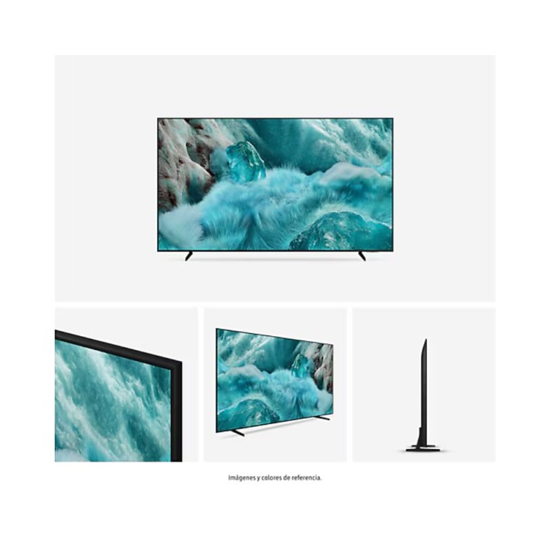 Televisor Samsung FLAT QLED  Smart TV 65 pulgadas, UHD 4K  /3,840 x 2,160 / DVB-T2 / Procesador Quantum/ Bluetooth / Dual Led / asistente de voz /  modo ambiente/ Modo Juego/  HDMI x 3 / USB x 2 /LAN/ abre y edita archivos de Office/ Control Solar/Garantía 1 año, Ficha tecnica completa en www.samsung.com.co - Image 2