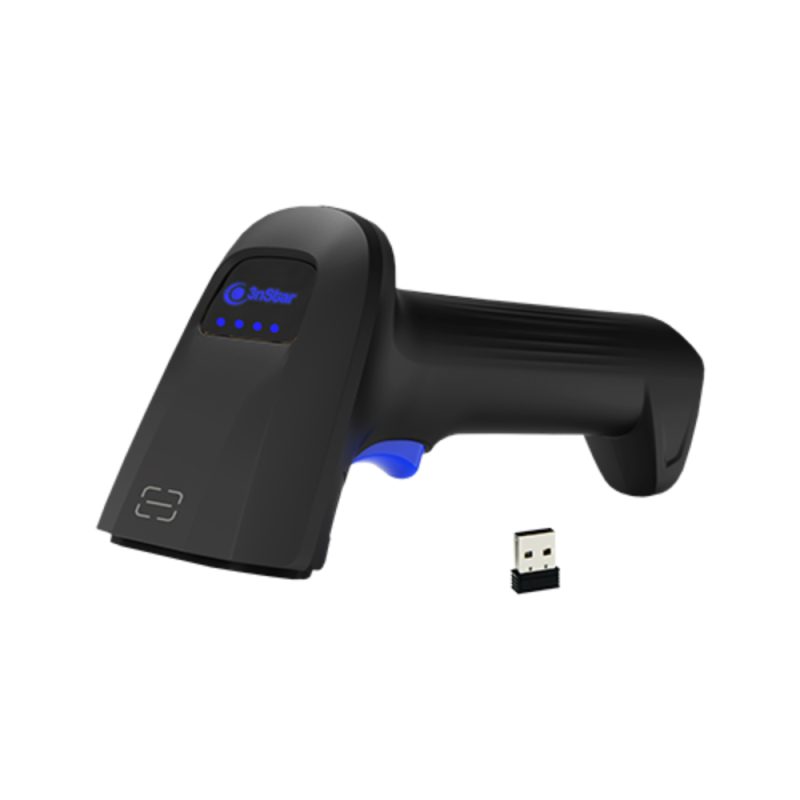 Escáner Lector código de barras SC415BT 3nStar inalámbrico bluetooth 2D, distancia hasta 100mts, soporte caidas de 1,5 mts, 640*480pixeles, lectura en pantalla, Wireless 2.4GHz. BT/Radio Handheld Barcode Scanner 2D with USB Receiver - Image 3