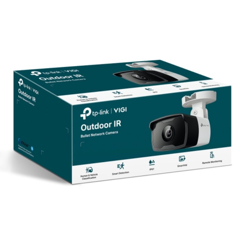 Cámara IP VIGI tipo Domo de 2MP.Lente Fijo 4 mm.Detección Inteligente (Clasifica Humanos y Vehículos), Detección de Movimiento, Detección de Intrusión de Área, Detección de Cruce de Línea, Detección de Manipulación de Cámara, Detección de Objeto abandonado, Detección de Remoción de Objetos. - Image 2